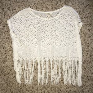Pacsun white bikini cover up